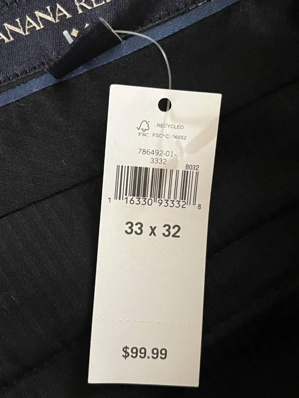 NWT Banana Republic Gray Dress Pants – Modern Fit – Men's 33/32